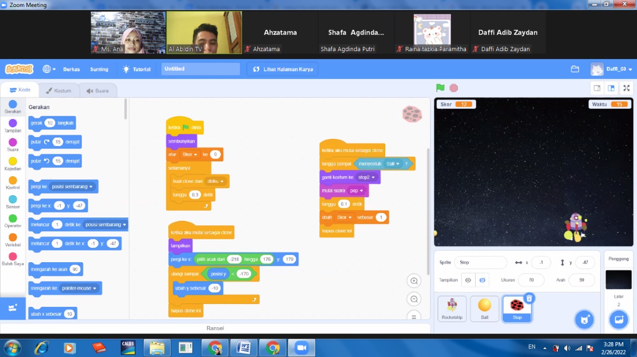 Belajar Asyik Membuat Game dengan Scratch